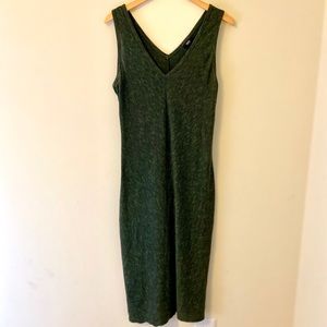 Olive green dress